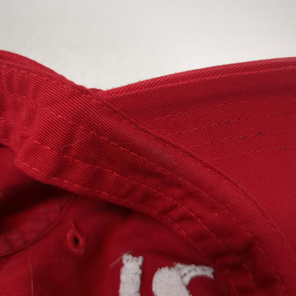 Imperial Baseball Cap Red One Size Buck Brannaman Clinic Horse Embroidery Hat