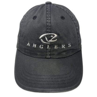 Port Authority Baseball Cap Gray One Size Boise Idaho Anglers Embroidered Hat