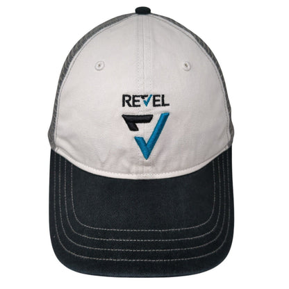 Revel Snapback Mesh Back Trucker Hat Multi M/L Colorblock Richardson