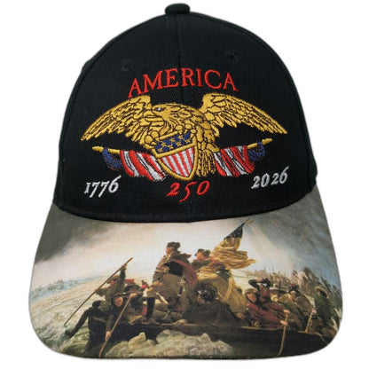 The MAGA Mall Baseball Cap Black OSFM America 250th Anniversary Washington Hat