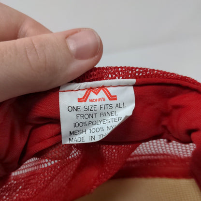 Kwik Service TV Video Sales & Rentals Snapback Trucker Hat Red OSFA Pom Pom