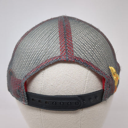 Chicks Dig Me Snapback Trucker Hat Gray One Size Mesh Back Colorblock