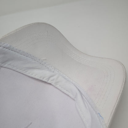 Outdoor Cap Snapback Hat White One Size Adjustable Solid Blank Outdoor