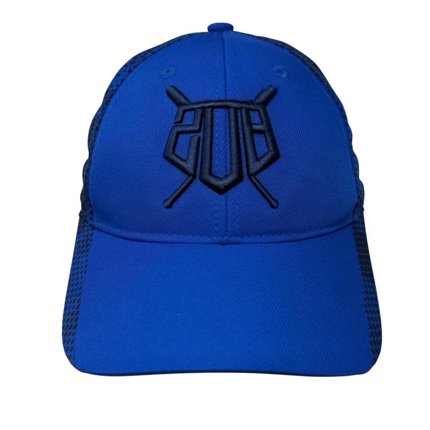 Sport-Tek Strapback Hat Blue OSFA Adjustable Embroidered Camo 6 Panel
