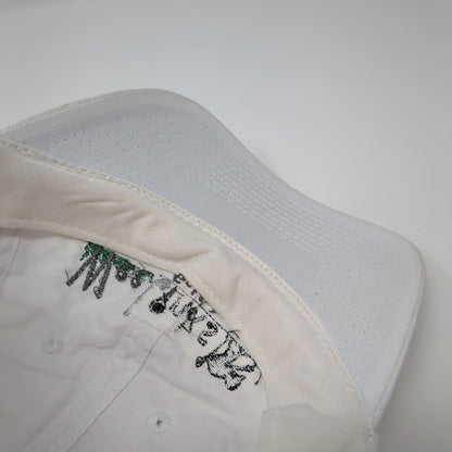Wee Links Golf League Strapback Hat White One Size Adjustable 6 Panel