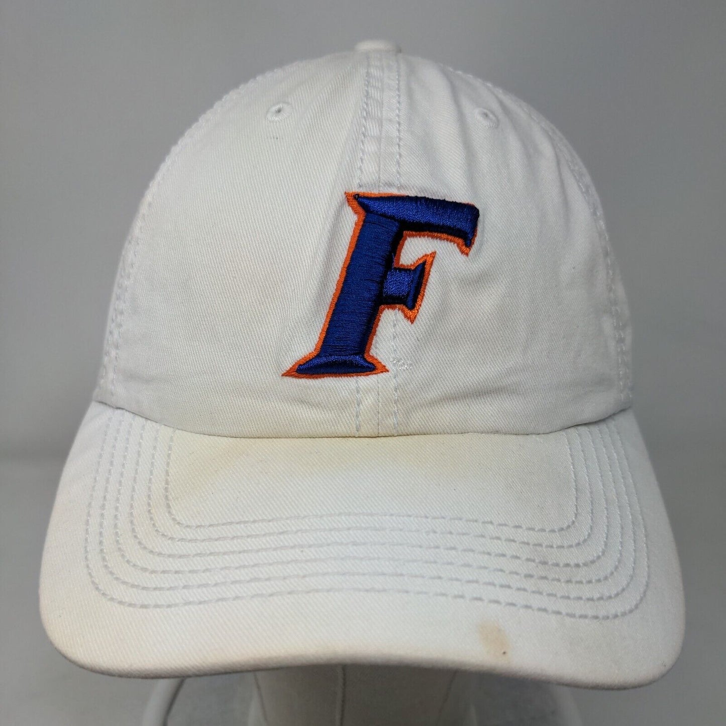 Florida Gators Slideback Hat White One Size Embroidered Top Of The World