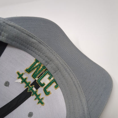 MCC Snapback Trucker Hat Gray One Size Mesh Back Embroidered NV Caps