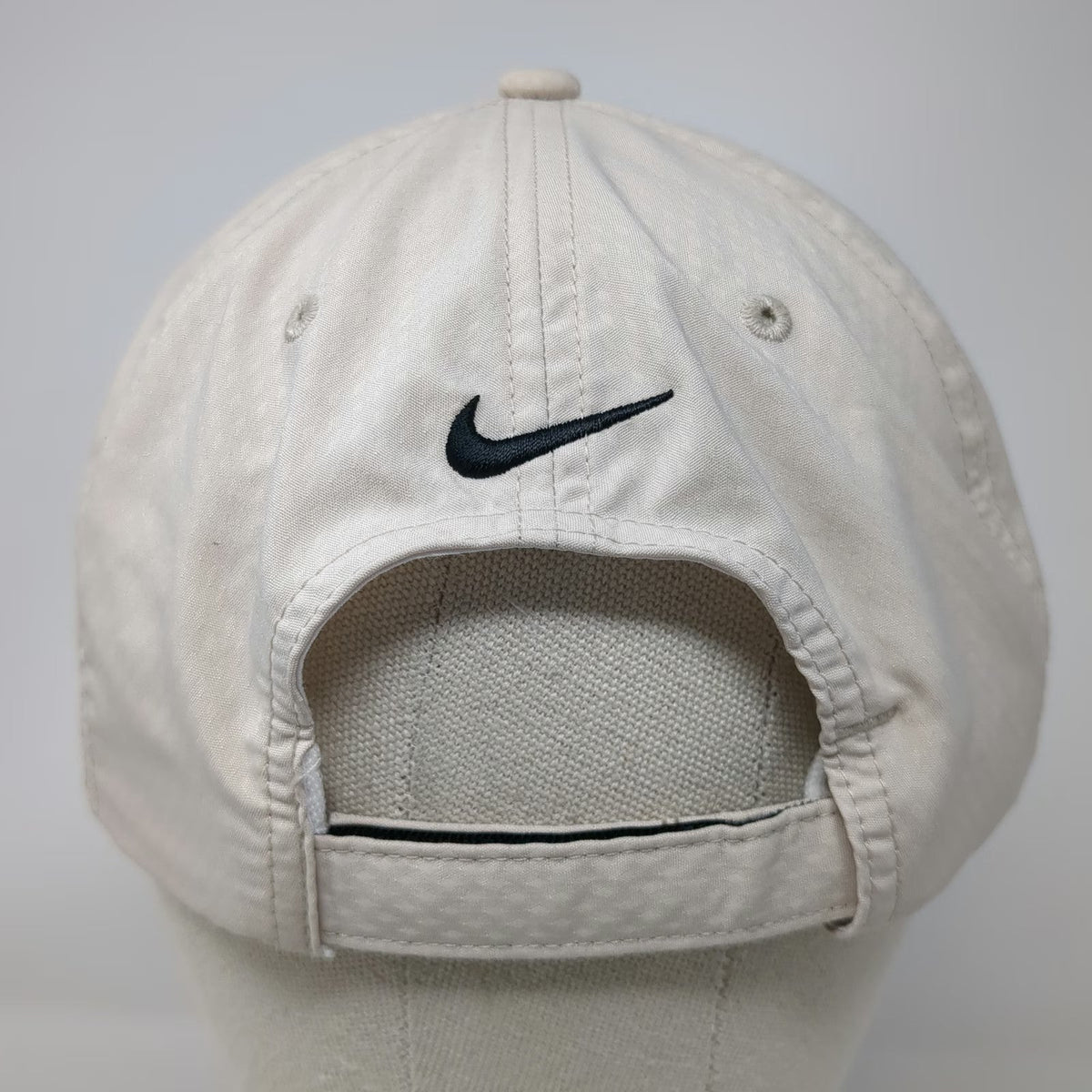 Nike Baseball Cap Beige One Size Sierra Pacific Mortgage Swoosh Strapback Hat