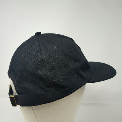 Rustek 5 Panel Hat Black One Size Gaia 20 Years Organic Cotton Bamboo Cork Brim