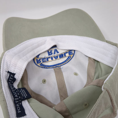 Reliable RV Slideback Hat Green One Size Adjustable Port Authority