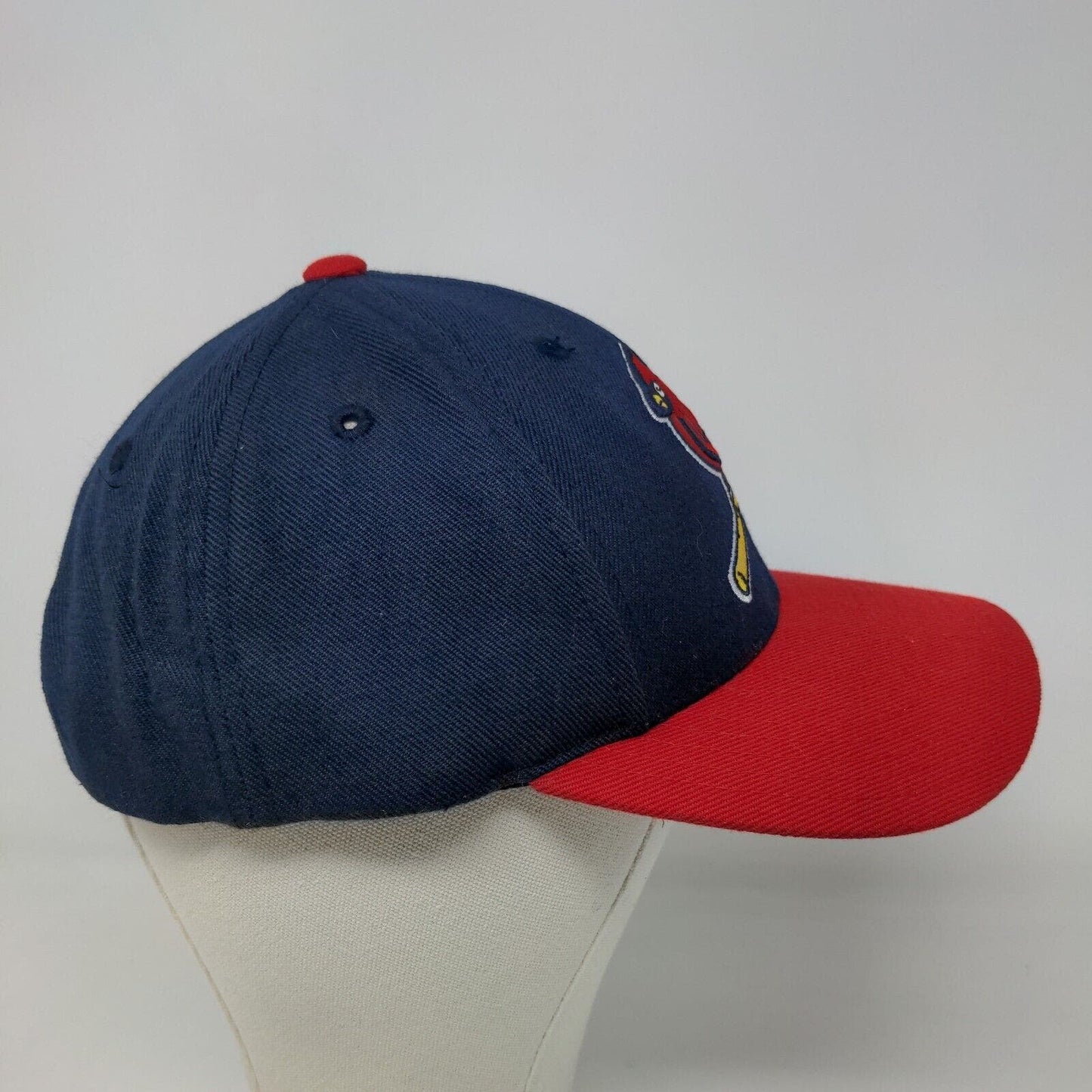 Logo Athletic Men's Snapback Hat Blue Size OSFA MLB St Louis Cardinals Logo
