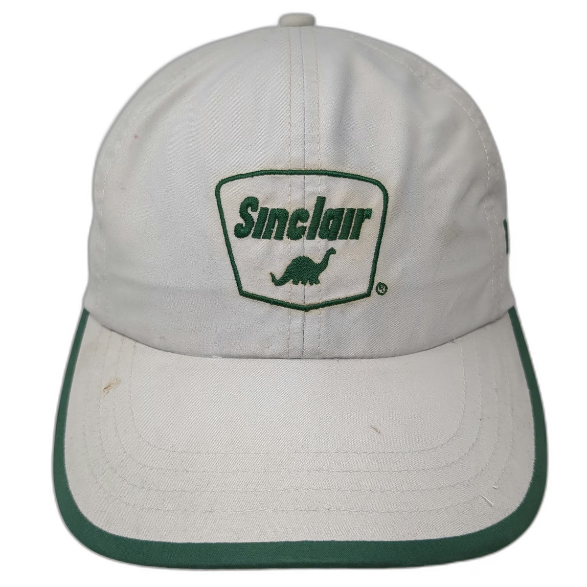 Richardson Baseball Cap Beige One Size Sinclair D&B Oil Green Logo Polyester Hat