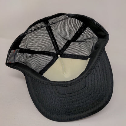 Indianapolis Motor Speedway Snapback Trucker Hat Black OSFA Mesh Back San Sun