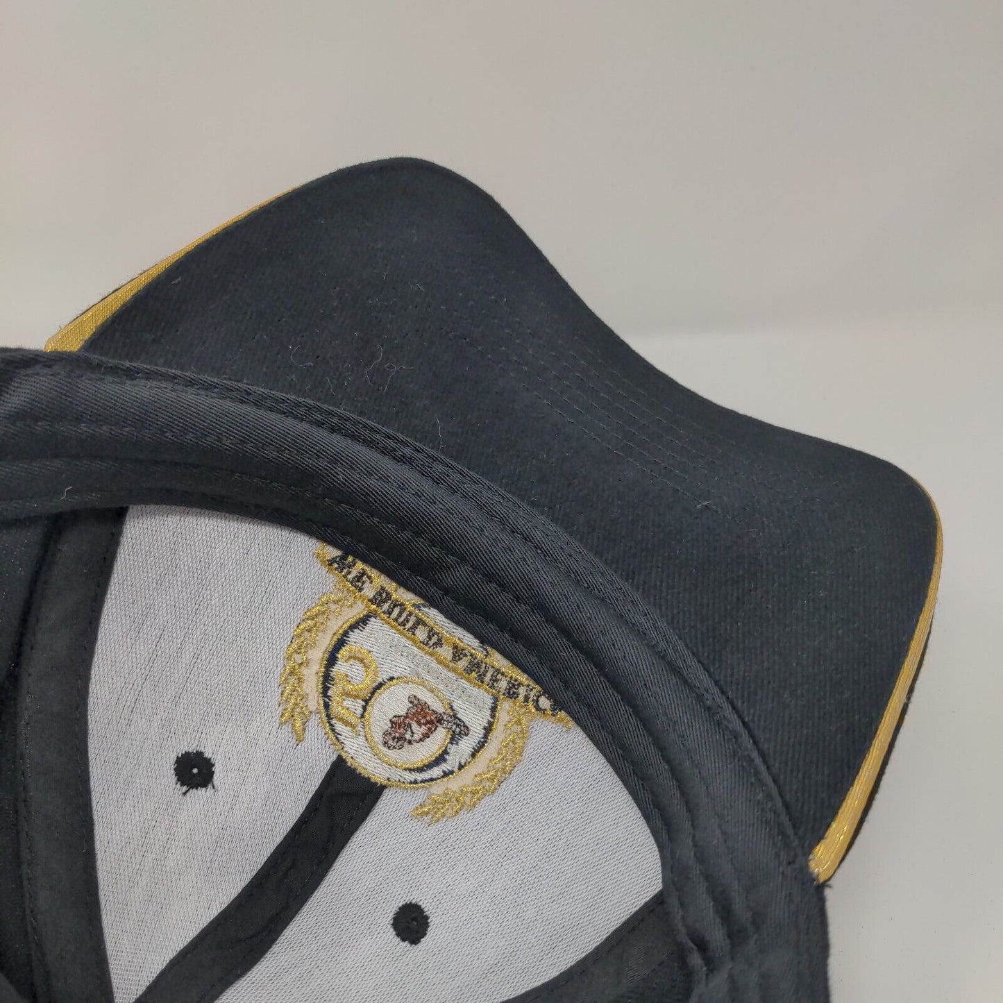 We Build America 50th Anniversary Strapback Hat Black One Size 6 Panel