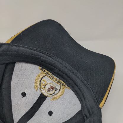We Build America 50th Anniversary Strapback Hat Black One Size 6 Panel