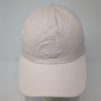 Unbranded Slideback Hat Pink One Size Adjustable Embroidered Logo