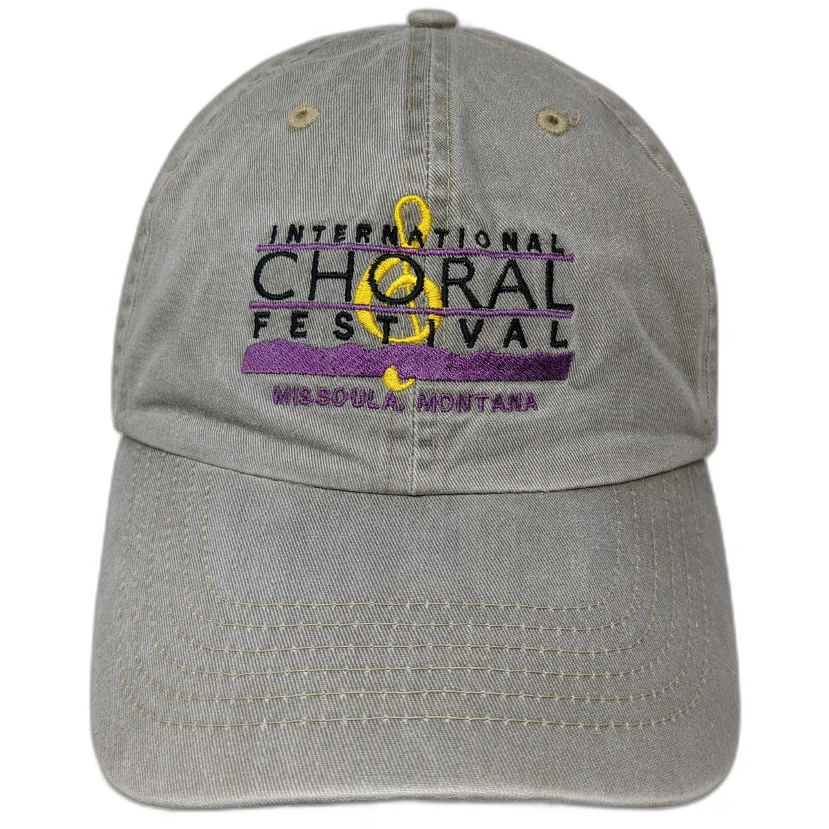 Fahrenheit International Choral Festival Montana Beige One Size Baseball Cap Hat