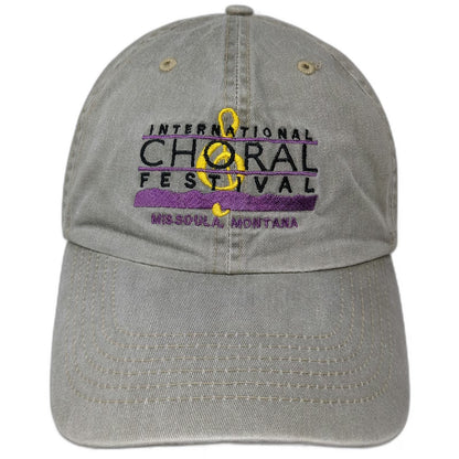 Fahrenheit International Choral Festival Montana Beige One Size Baseball Cap Hat
