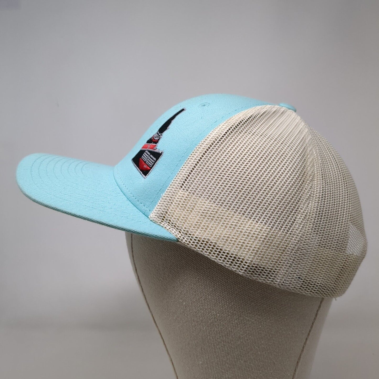 Idaho State Map Mesh Back Trucker Hat Blue M/L Embroidered Richardson