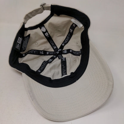 Neo Slideback Hat Tan OSFM Adjustable Embroidered 6 Panel New Era 9Twenty