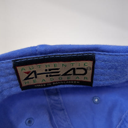 Maui Hawaii Slideback Hat Blue One Size Embroidered Palm Tree Ahead