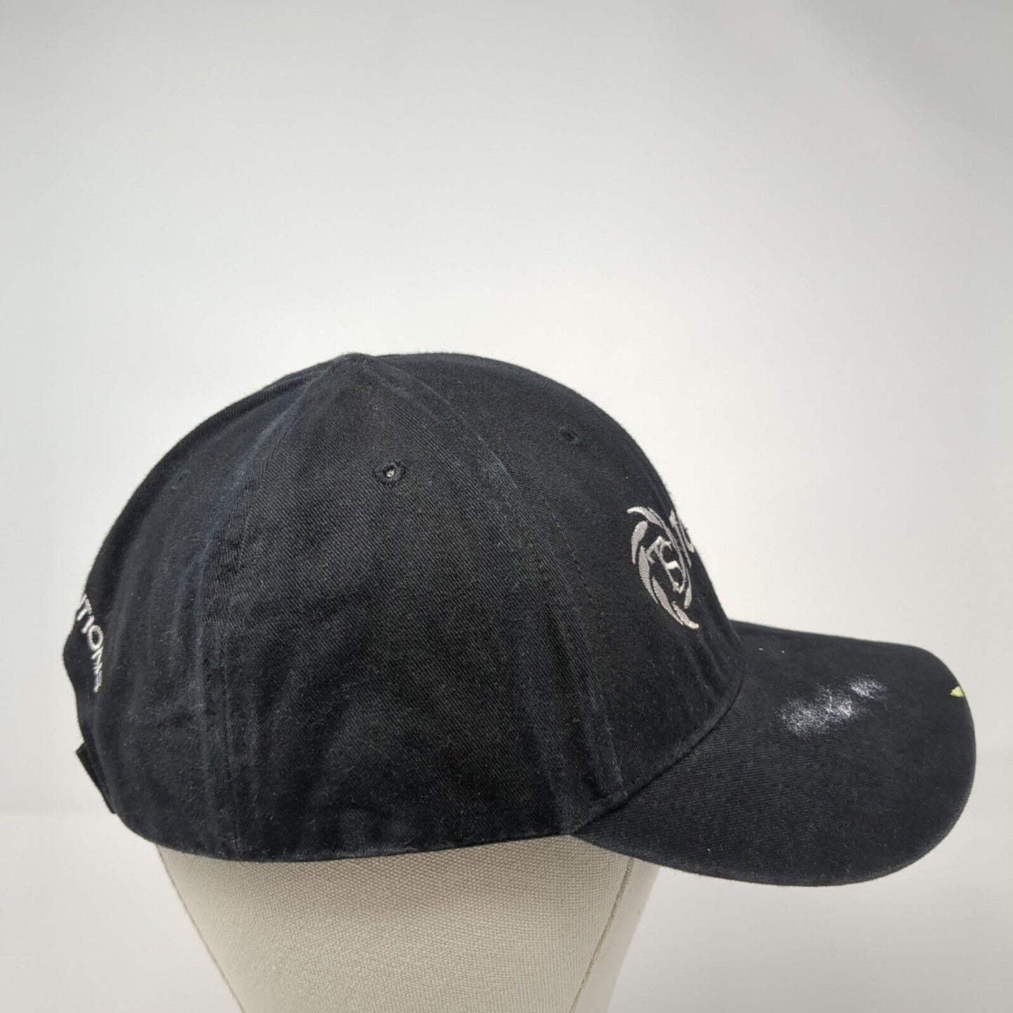 TacSol Tactical Solutions Strapback Hat Black One Size Adjustable Shasta Wear
