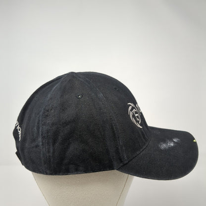 TacSol Tactical Solutions Strapback Hat Black One Size Adjustable Shasta Wear