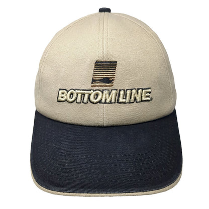 Gemini Sport Marketing Baseball Cap Beige Black One Size Bottom Line Fishing Hat