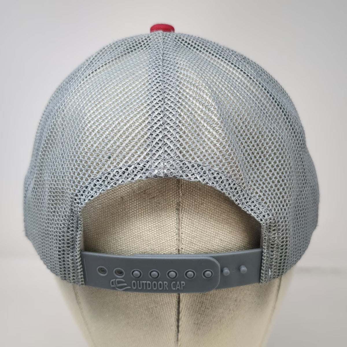 Outdoor Cap Trucker Hat Red One Size Mesh Snapback Grunnings Quality Drills