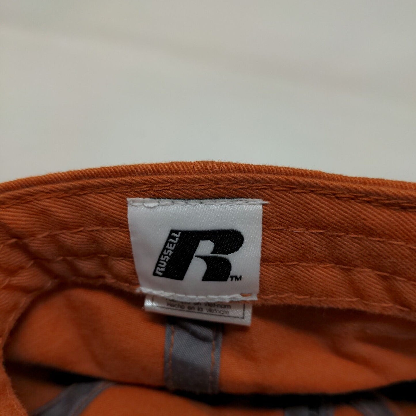 Russell Athletic Men's Slideback Hat Orange OSFM Embroidered Texas Longhorns