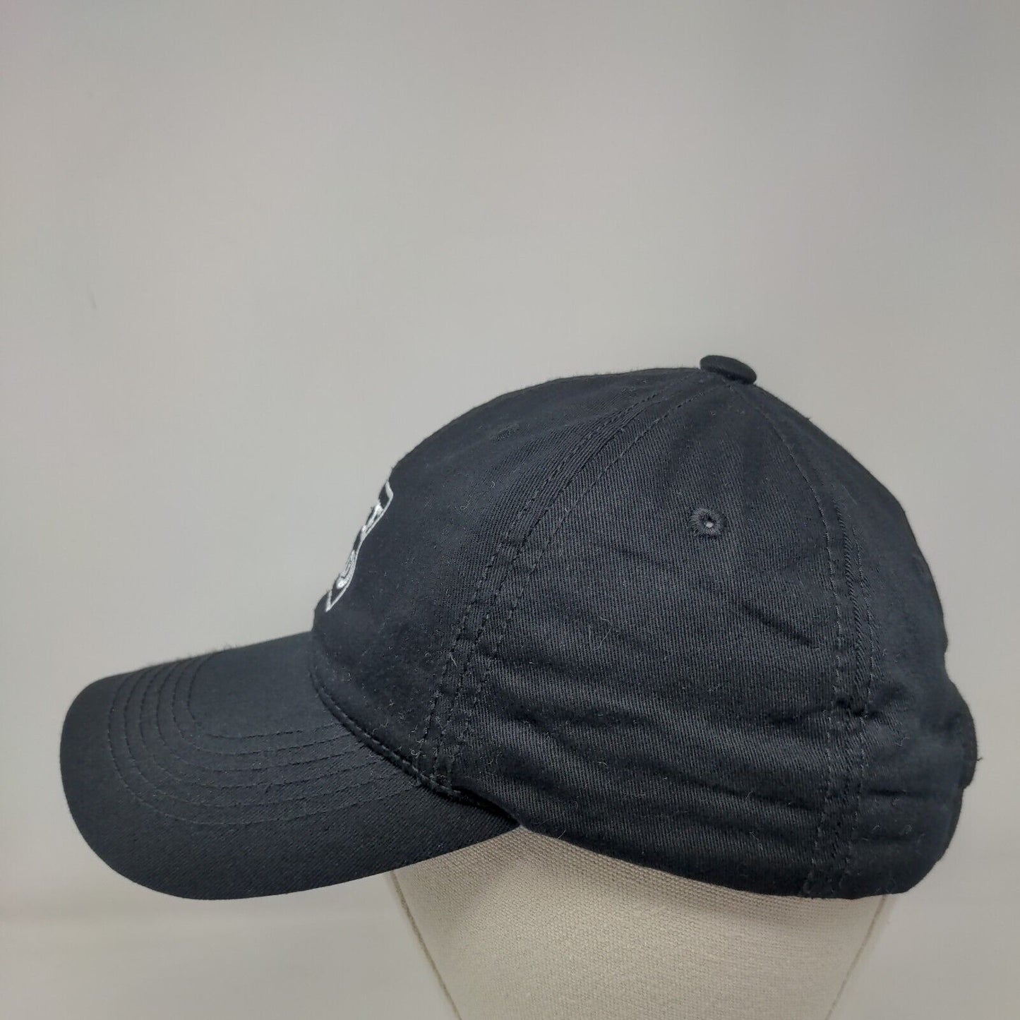 Juice Head Slideback Hat Black One Size Adjustable Embroidered 6 Panel