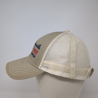 Taylorsville 4th Of July Rodeo & Roping Trucker Hat Brown OS Adjustable Mesh