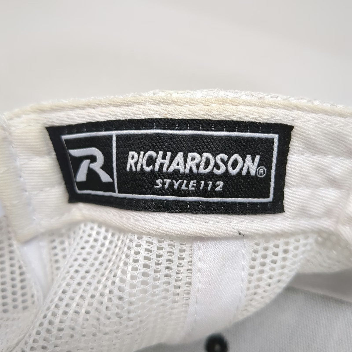 Richardson Trucker Hat Black OSFM Snapback Congress Cowboy Supply Sunset Patch