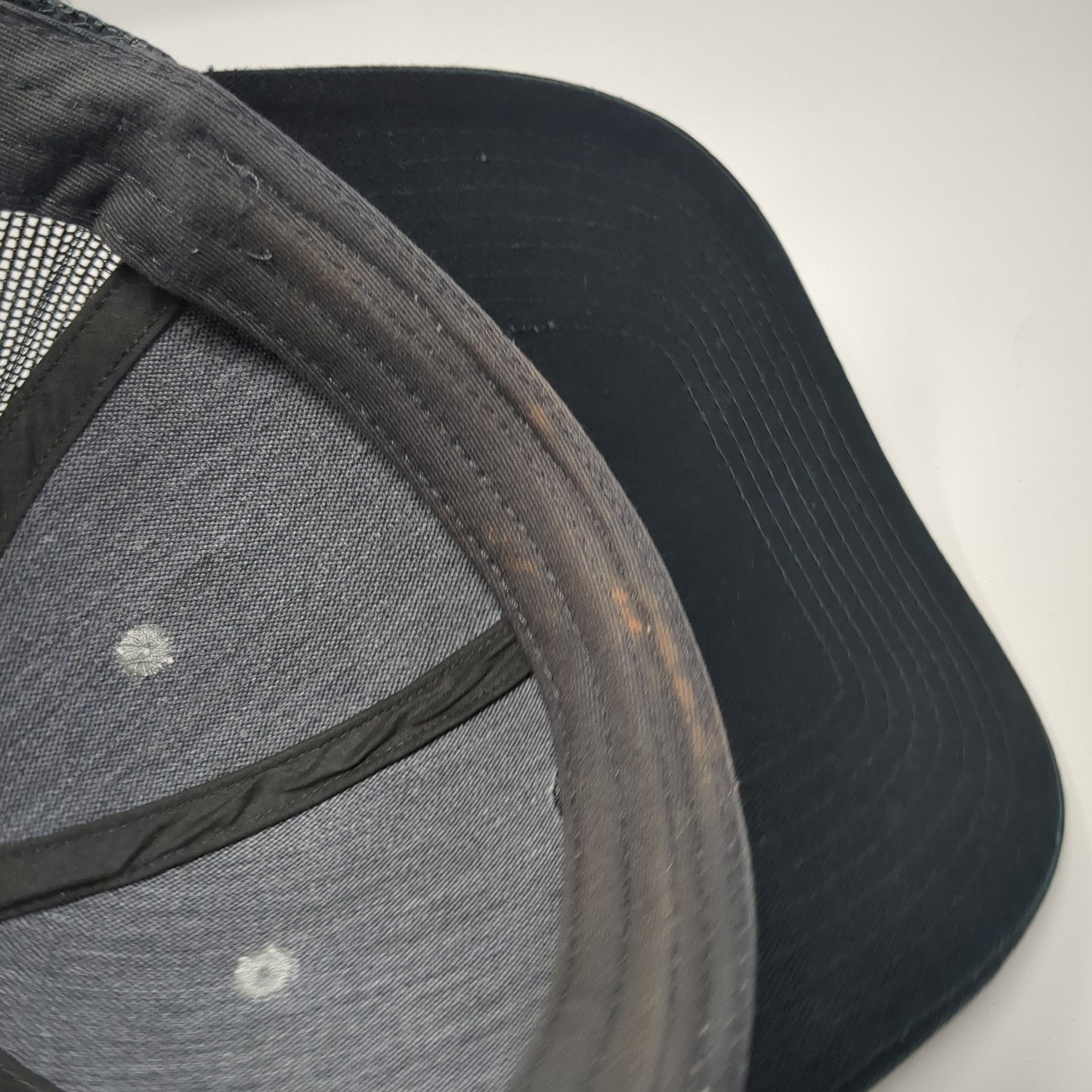 Boise Cascade Snapback Mesh Back Trucker Hat Gray One Size Port Authority