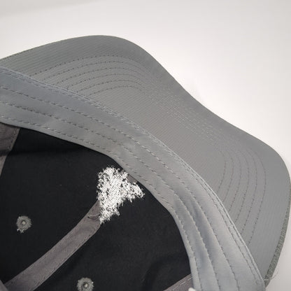 Imperial Strapback Baseball Cap Gray One Size Adjustable True Fit Embroidered
