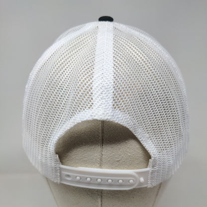 Sigma Alpha Mu Snapback Trucker Hat Black One Size Mesh Back Cap America