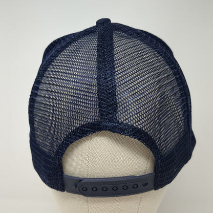 Oriental 60 Boise Idaho AF & AM Snapback Trucker Hat Blue OS Mesh Back Rope Otto