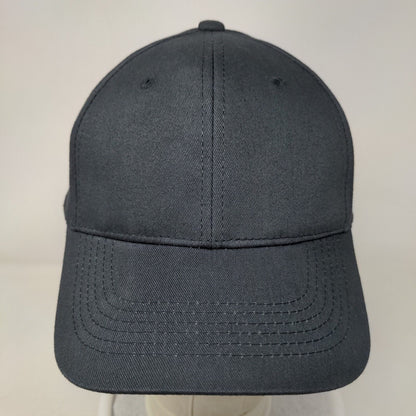 George Strapback Hat Gray One Size Adjustable Vented Holes 6 Panel Blank