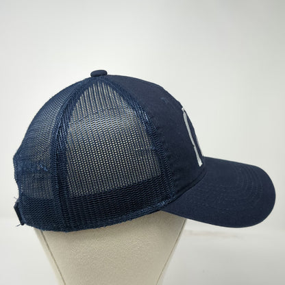 Ducks Unlimited Baseball Cap Blue One Size Mesh Back Strapback Duck Logo Hat