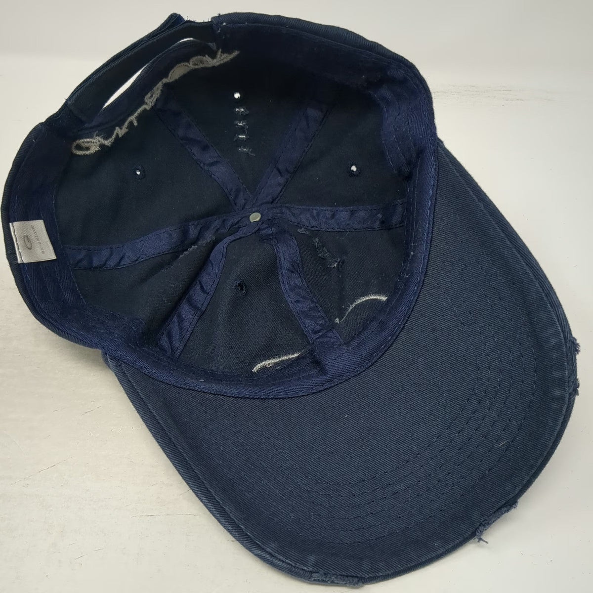 Gansevoort Baseball Cap Blue One Size Strapback Meatpacking NYC Embroidered Hat
