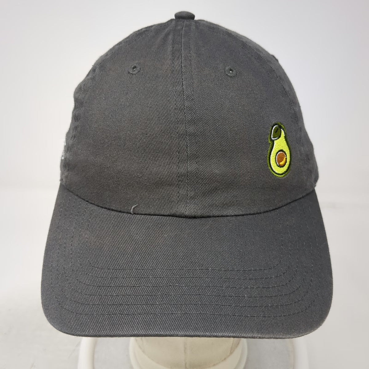 Otto Baseball Cap Gray One Size Avocado Simplot Harvest Fresh Cotton Hat