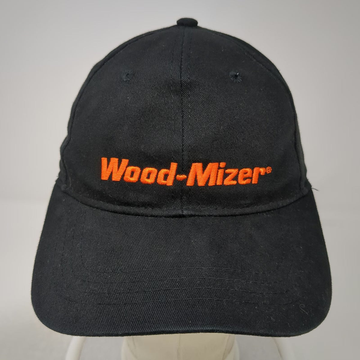 Wood-Mizer Baseball Cap Black One Size Strapback Industrial Sawmill Logo Hat