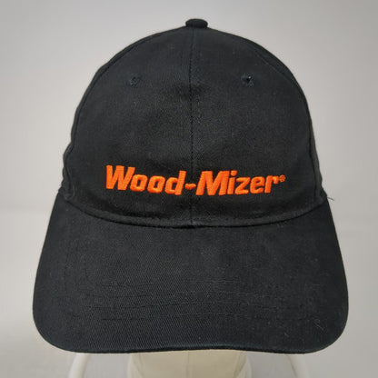 Wood-Mizer Baseball Cap Black One Size Strapback Industrial Sawmill Logo Hat