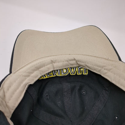 Kendall Strapback Hat Black One Size Embroidered Pacific Headwear