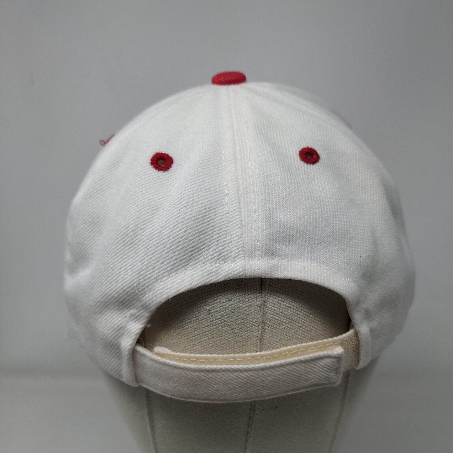 World Greatest Mom TY TY Strapback Hat White One Size Adjustable Embroidered