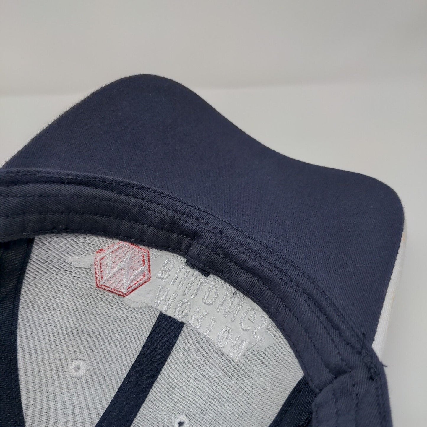 Morton Buildings Strapback Hat Blue OSFA Adjustable Embroidered TCB Elite Series