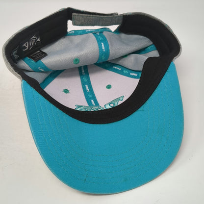 G. Loomis Baseball Cap Gray One Size Fish Skeleton Embroidery Hat