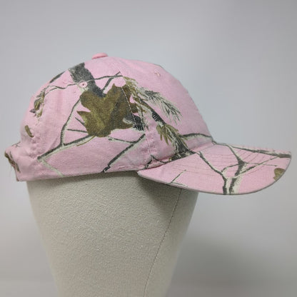 Realtree Pink Camo Baseball Cap Hat One Size Adjustable Strapback Hunting Woods