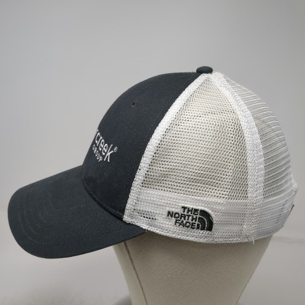 The North Face Trucker Hat Gray One Size Silvercreek Realty Group Mesh Snapback