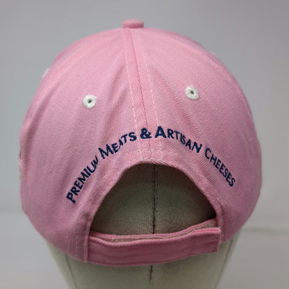 Dietz & Watson Baseball Cap Pink One Size Strapback Susan G Komen Hat Logo Meats